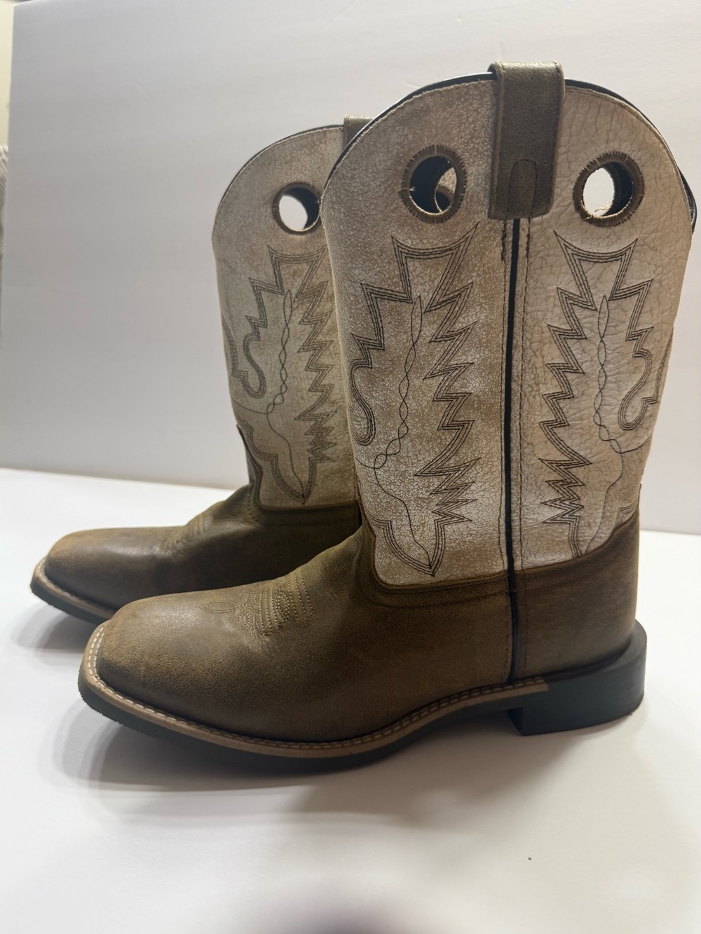 Cody James 43108 Women’s Western Cowboy Boots Brown/Tan Two-Tone US 6D